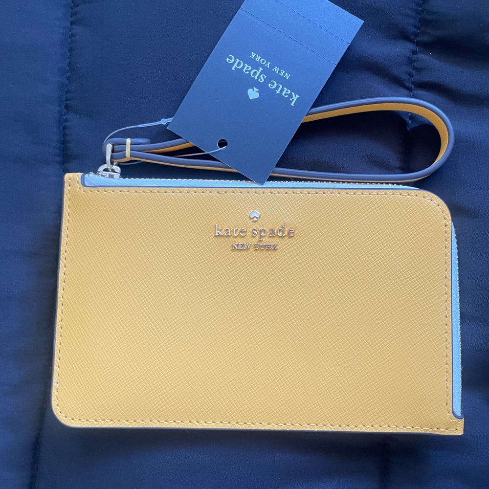 Kate Spade Mustard Yellow Pouch